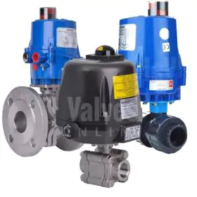 All Electric Actuated Ball Valves