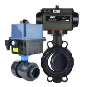 UPVC Actuated Valves
