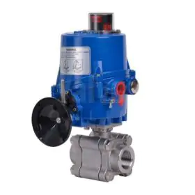 Steel Electric Actuated Ball Valves