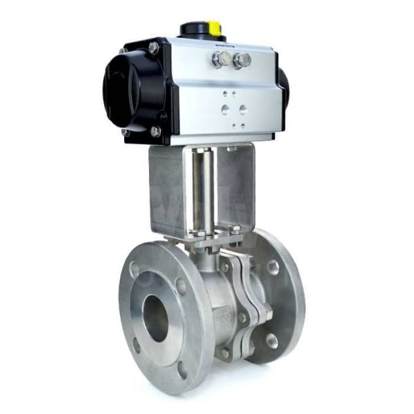 Economy Air Operated Flanged PN16 and ANSI 150 Steam Ball Valve