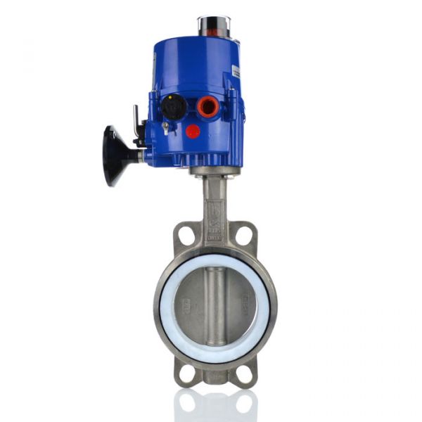 Electric Actuated Stainless Steel Butterfly Valve 