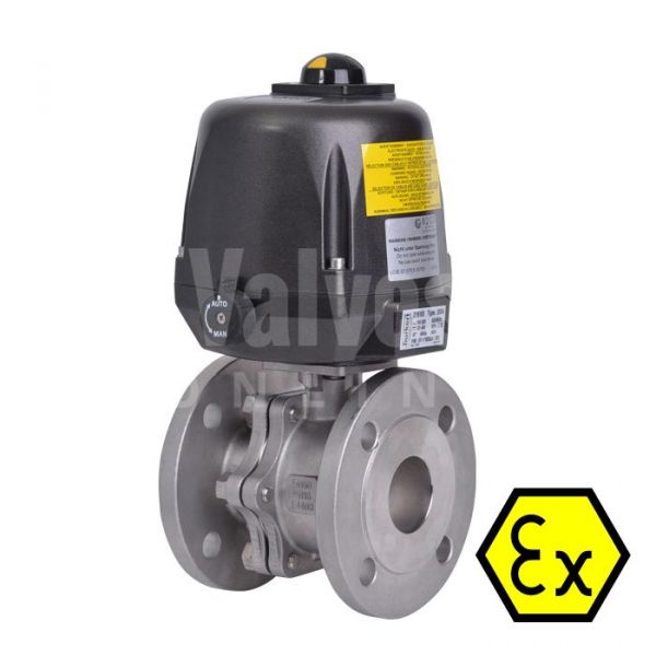 ATEX 90D Electric Actuated PN16 Ball Valve