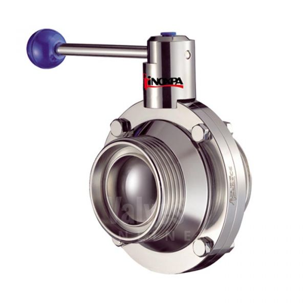 Inoxpa 6400 Hygienic CIP Ball Valve with Manual Locking Lever