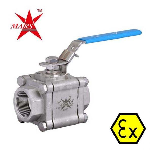 Mars Ball Valve Series 83 Fire Safe Anti Static Stainless Steel