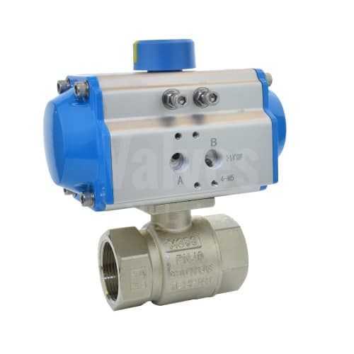 Pneumatic Actuated WRAS Approved Brass Ball Valve – Economy Range