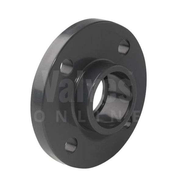 PVC Imperial Inch Solvent Full Face Flange PN10/16