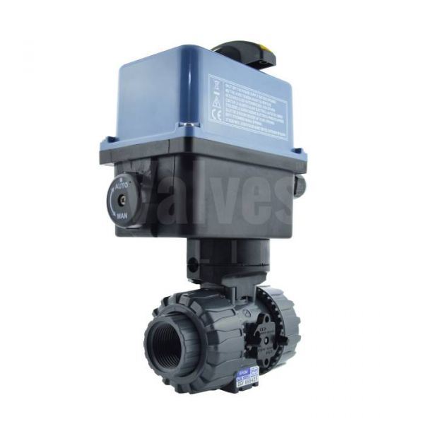 Electric Actuated Durapipe VKD PVC Ball Valve - with Valpes Actuator
