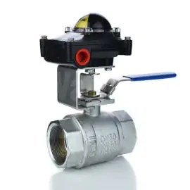 Brass Manual Ball Valve with Limit Switchbox