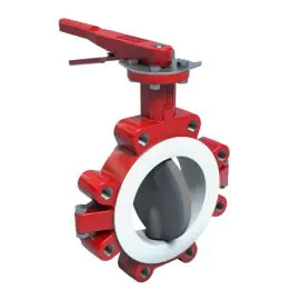 Bray Series 23 Lugged ANSI 150 Butterfly Valve - Stainless Steel Disc & PTFE Liner