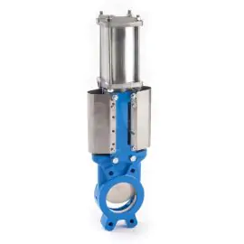 Cast Iron Pneumatic Actuated Knife Gate Valve