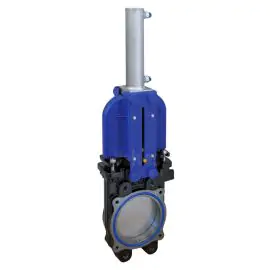 Cast Iron Knife Gate Valve PN10 Hydraulically Operated