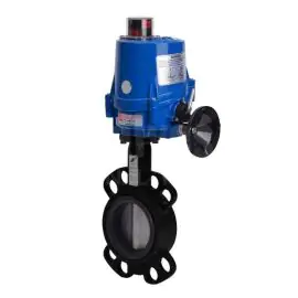 Electric Actuated Economy Wafer Pattern Butterfly Valve