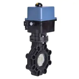 Electrically Actuated CEPEX Extreme Butterfly Valve, PP-H Disc