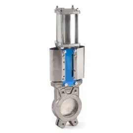 Stainless Steel Actuated Knife Gate Valve