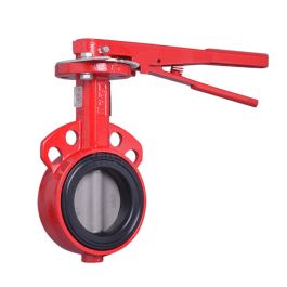 BRAY CONTROLS 2.5" BCH 0038 PRC 8L15X Wafer Type 30 Butterfly Valve Coated Disc 