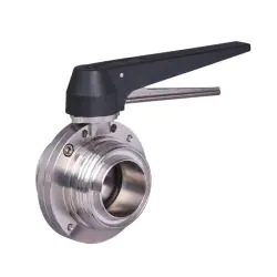 Hygienic RJT Butterfly Valve - Notch Lever