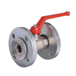 Brass Ball Valve Flanged Lever Operated