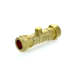 Brass Double Check Valve CR - Compression End