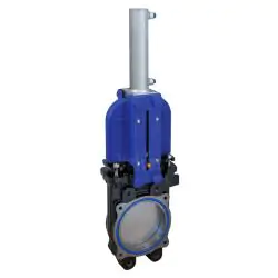 Cast Iron Knife Gate Valve PN10 Hydraulically Operated
