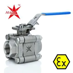 Mars Ball Valve Series 88 Fire Safe Anti Static Stainless Steel