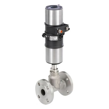 Burkert Type 8802 Flanged Globe Continuous Control Valve System