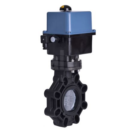 Electric Actuated Extreme Butterfly Valve ABS Disc