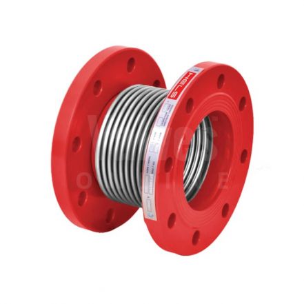 Flanged PN16 High Temperature Axial Expansion Joint