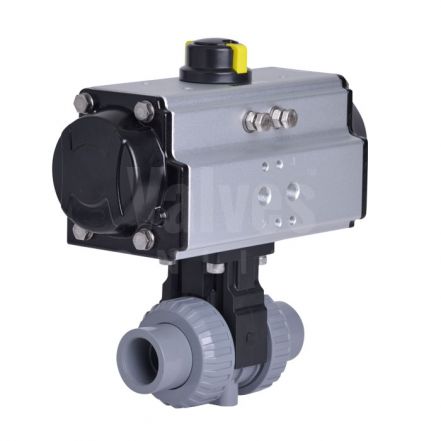 Extreme Pneumatic Actuated Ball Valve PVC-C Body