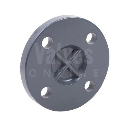 PVC Imperial Inch Solvent Blank Flange PN10/16
