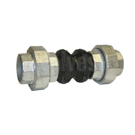 WRAS Approved Twin Sphere Screwed Rubber Bellows 