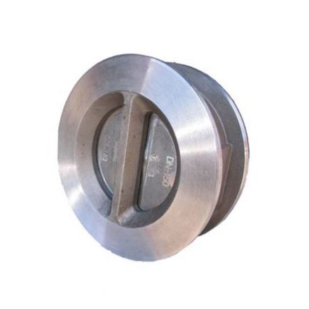 Stainless Steel Dual Plate Check Valve Wafer Pattern