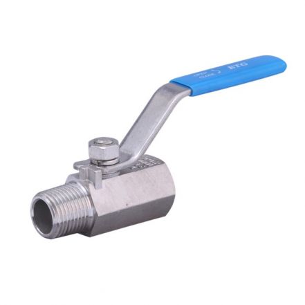 1 Piece Male / Female Stainless Steel Screwed Ball Valve