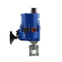 Series 77SN Hygienic 2 Way Electric Actuated Ball Valve - 2