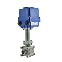 Electric Actuated High Temperature Ball Valve - 2