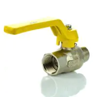 Brass Ball Valve BSI Gas Approved Male / Female - 1