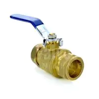 DZR Brass Ball Valve with Compression Ends - 3