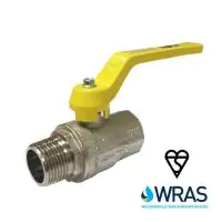 Brass Ball Valve BSI Gas Approved Male / Female - 0