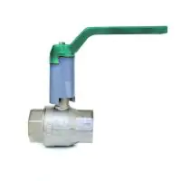 WRAS Approved Brass Ball Valve with Extended Neck - 4