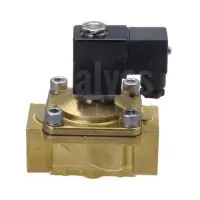 Economy Brass Normally Closed Solenoid Valve 0 Bar Rated 3/8" to 1" - 2