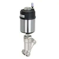 Burkert Type 2100 ELEMENT Angle Seat Valve for Liquids and Gas - 0
