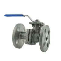 Direct Mount ANSI 150 Flanged Stainless Steel Ball Valve - 2
