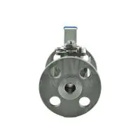 Direct Mount ANSI 150 Flanged Stainless Steel Ball Valve - 3
