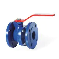 Ductile Iron Ball Valve Flanged Direct Mount PN6 - 0