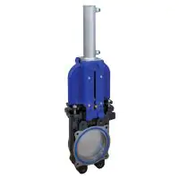 Cast Iron Knife Gate Valve PN10 Hydraulically Operated - 0