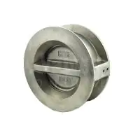 Stainless Steel Dual Plate Check Valve Wafer Pattern - 0