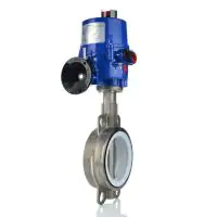 Electric Actuated Stainless Steel Butterfly Valve  - 1