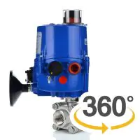 Electric Actuated Series 88 Heavy Duty Ball Valve - 1