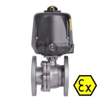 ATEX 90D Electric Actuated PN16 Ball Valve - 1