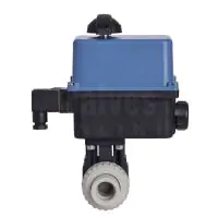 Electric Actuated Extreme PP-H Ball Valve - 1