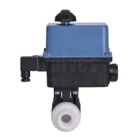 Electric Actuated Extreme PVDF Ball Valve - 1